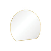Fienza Sunrise Urban Brass Round Framed Mirror